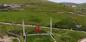 Üstü açık camide 562 yıldır çimen üzerinde Cuma namazı kılınıyor