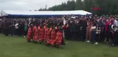 Atatürk'ün silüeti hava muhalefeti nedeniyle görülemedi