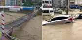 Sel felaketinin yaşandığı Zonguldak'ta Gökçebey ve Devrek Devlet Hastanelerini su bastı
