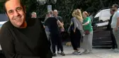 Cem Yılmaz, Zafer Algöz ve Ozan Güven taziye için Özkan Uğur'un evine gitti