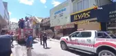 Osmaniye'de 4 katlı bina çöktü, yoldan geçen 3 kişi yaralandı