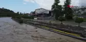 Alaplı'da sağanak yağmur sonucu taşkın yaşandı