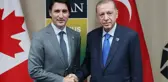 Cumhurbaşkanı Erdoğan'ın NATO temasları sürüyor! Kanada Başbakanı Trudeau ile görüştü