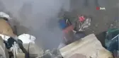 Göçük altında kalan işçiyi kurtarma çalışmaları 12 saattir sürüyor