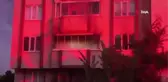Kombi patlaması ev sakinlerini korkuttu