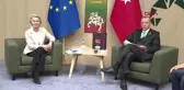 Cumhurbaşkanı Erdoğan, AB Komisyonu Başkanı ile görüştü