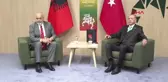 Cumhurbaşkanı Erdoğan, Arnavutluk Başbakanı Rama ile görüştü