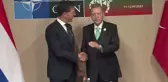 Cumhurbaşkanı Erdoğan, Hollanda Başbakanı Rutte ile görüştü