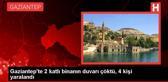 Gaziantep'te bir binanın duvarı çöktü, 4 kişi yaralandı