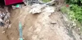 Göçük altında kalan şahsı arama çalışmaları devam ediyor