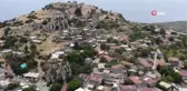 63 yıldır, Assos'u gezen turistlerin anılarını 35 defterde biriktirdi