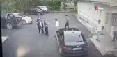 Kars'ta gazeteciye çirkin saldırı kamerada