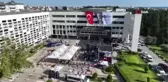 Kırkpınar Başpehlivanı Yusuf Can Zeybek'e memleketi Antalya'da coşkulu karşılama