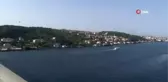 Darbenin 7'nci yılında dev Türk bayrağı 15 Temmuz Şehitler Köprüsü'ne asıldı