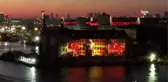 Haydarpaşa Garı'nda 15 Temmuz anısına mapping gösterimi