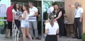 DGS'ye geç kalanlar kapıdan döndü