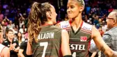Şampiyonluk sonrası A Milli Kadın Voleybol Takımı'ndan 
