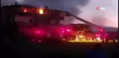 Tokat'ta 3 katlı ev alevlere teslim oldu