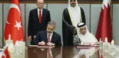 Cumhurbaşkanı Erdoğan ve Katar Emiri Al Thani görüşmesi tamamlandı, ortak bildiri imzalandı