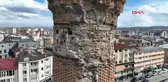 Sivas Ulu Cami'nin minaresindeki yazılar 'bisküvi' kalıntılarından tespit edildi