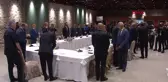 CUMHURBAŞKANI YARDIMCISI CEVDET YILMAZ İŞ DÜNYASI TEMSİLCİLERİYLE BİR ARAYA GELDİ - 1