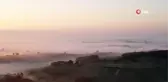 Sakarya'da sis manzarası mest etti