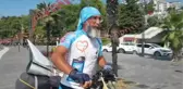 Kök hücre nakli bekleyen çocuklara umut olabilmek için pedal çeviriyor