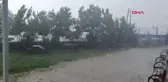 Özalp ilçesinde sağanak sele neden oldu