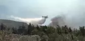 Yunanistan'ın Rodos adasında orman yangınlarına mücadele devam ediyor