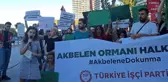 Tip'ten Limak Holding'in Önünde Akbelen Eylemi: 