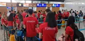 Türk Sporcular Çin'e Yolculuk Etti
