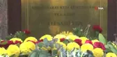 Galatasaray'ın kurucu başkanı Ali Sami Yen kabri başında anıldı