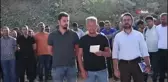 Gübretaş işçileri maaş zammı için eylem yaptı