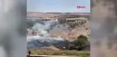 Siirt'te fıstık bahçesinde çıkan yangında 50 ağaç ile 5 dönüm alan zarar gördü