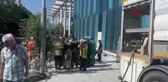 Bursa'da Kentsel Dönüşüm Sırasında Ekskavatör Devrildi