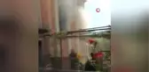 Çaycuma'da çıkan yangında ev kullanılmaz hale geldi