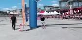 Drift gösterisi adrenalin dolu anlar yaşattı