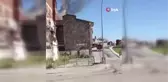 Erzurum'da çatı yangını korkuttu