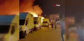 Veli Efendi Hipodromu Önünde 5 Araç Alev Alev Yandı