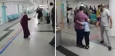 Hastanedeki silahlı kavgada kan aktı! Korku dolu anlar saniye saniye kamerada