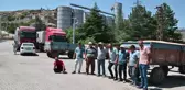 Yozgat'ta TMO Önünde Sıra Bekleyen Çiftçi: 