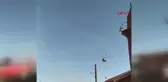 Bolu'da yangın çıktı, helikopter müdahale etti