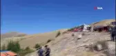 Freni patlayan kamyon şarampole devrildi: 2 ölü, 2 yaralı