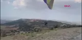 Yamaç Paraşütü Hedef Yarışması Burdur'da yapıldı