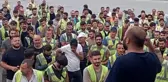 Halkalı - İstanbul Yeni Havalimanı Metro Hattı işçileri greve çıktı: Bize verilen ücret küfür gibi