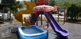 Tokat'ta 12 yaşındaki çocuk kendi aqua parkını kurdu