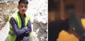 16 yaşındaki çocuğun can verdiği güvercin kavgası kamerada! Başına parke taşıyla vurdu