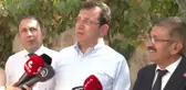 İstanbul Büyükşehir Belediye Başkanı Ekrem İmamoğlu Hacıbektaş'ta açıklamalarda bulundu