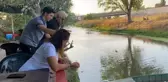 Edirne'de Tunca Nehri'ni mesken tutan su maymunları ilgi odağı oldu
