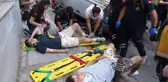 Üsküdar'da aracın takla attığı kazada can pazarı: 1'i ağır, 5 yaralı var